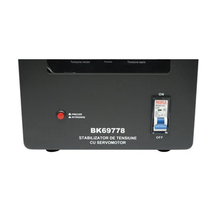 Stabilizzatore di tensione automatico 3000VA monofase con servomotore Breckner Germany