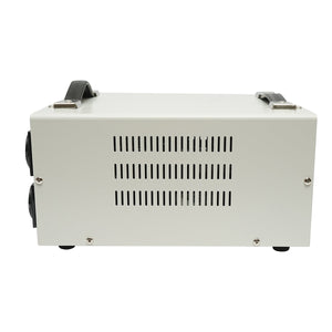 Stabilizzatore di tensione automatico 5200VA con servomotore monofase, 2 prese schuko 230V, display LCD Breckner Germany