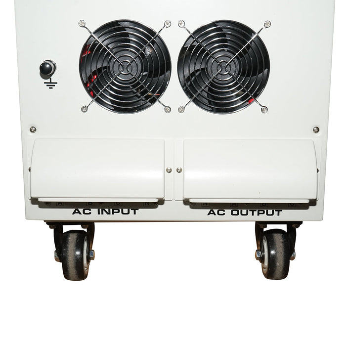 Stabilizzatore di tensione automatico 82KVA, 64KW trifase con servomotore Breckner Germany