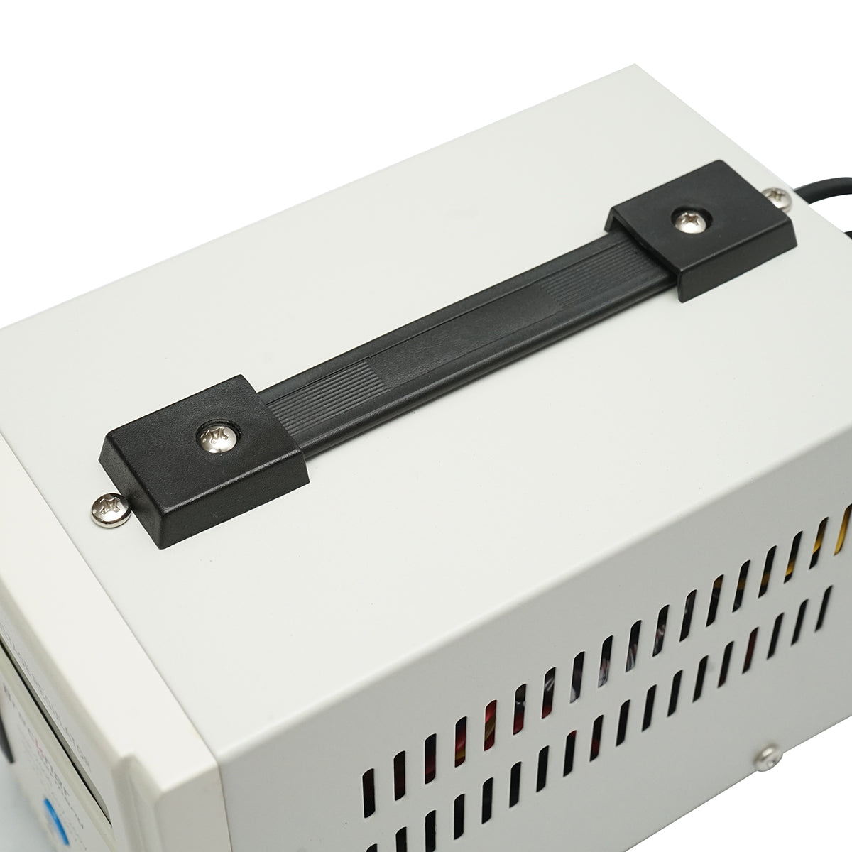 Stabilizzatore di tensione automatico monofase con relè 2000VA/140-260V, 2 prese schuko 230V, display LCD Breckner Germany