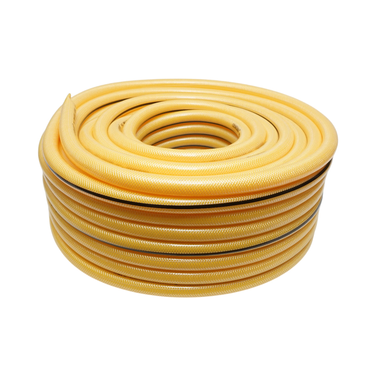 Tubo da giardino in PVC da 19 mm (3/4 pollici) con inserto tessile intrecciato 50 m/rotolo Crownman