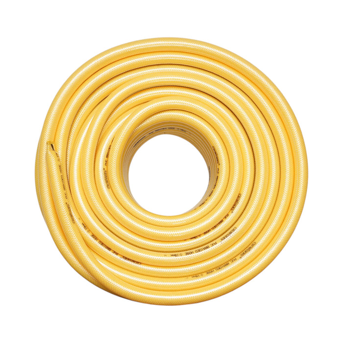 Tubo da giardino in PVC da 19 mm (3/4 pollici) con inserto tessile intrecciato 50 m/rotolo Crownman