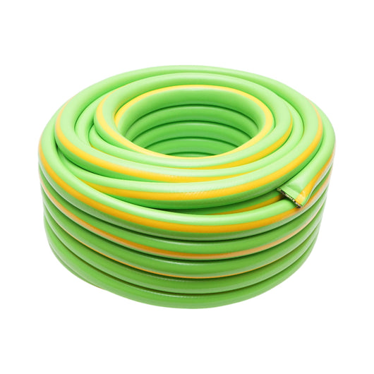 Tubo da giardino in PVC da 19 mm (3/4 pollici) con inserto tessile intrecciato, rotolo da 25 m