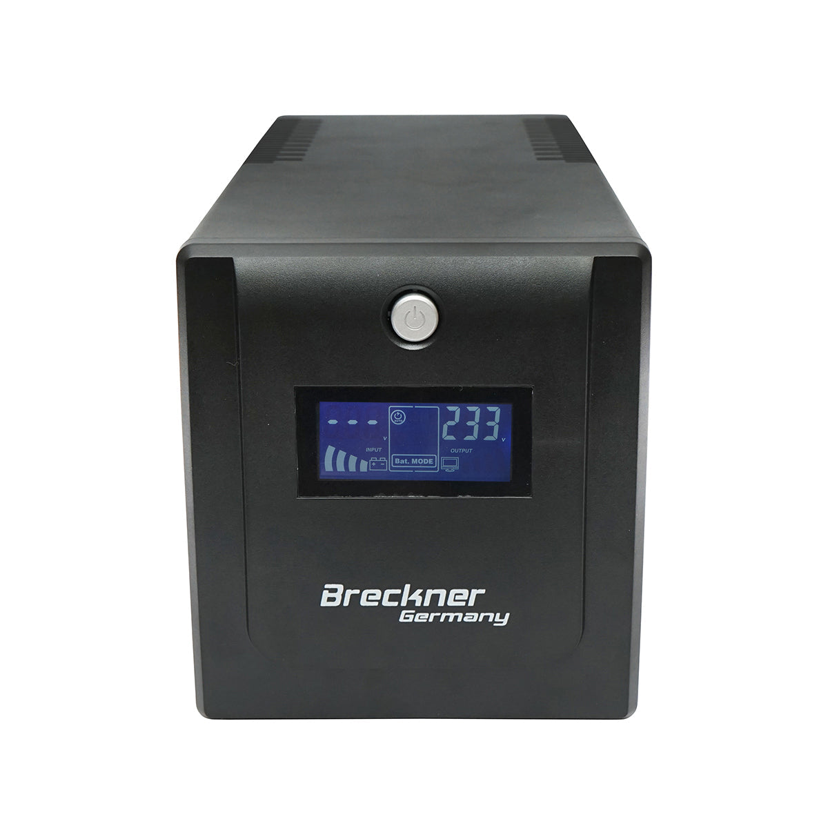 UPS 1000VA/600W con 2 batterie da 7,5Ah e 4 prese schuko, LCD, USB Breckner Germany
