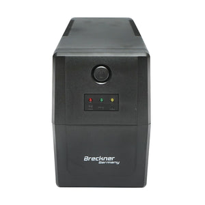 UPS 600VA / 360W con batteria 7Ah, 2 prese Schuko, AVR Breckner Germany