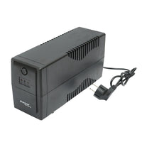 UPS 600VA / 360W con batteria 7Ah, 2 prese Schuko, AVR Breckner Germany