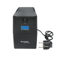 UPS 800VA / 480W con batteria 9Ah, 2 prese Schuko, LCD, USB, AVR Breckner Germany