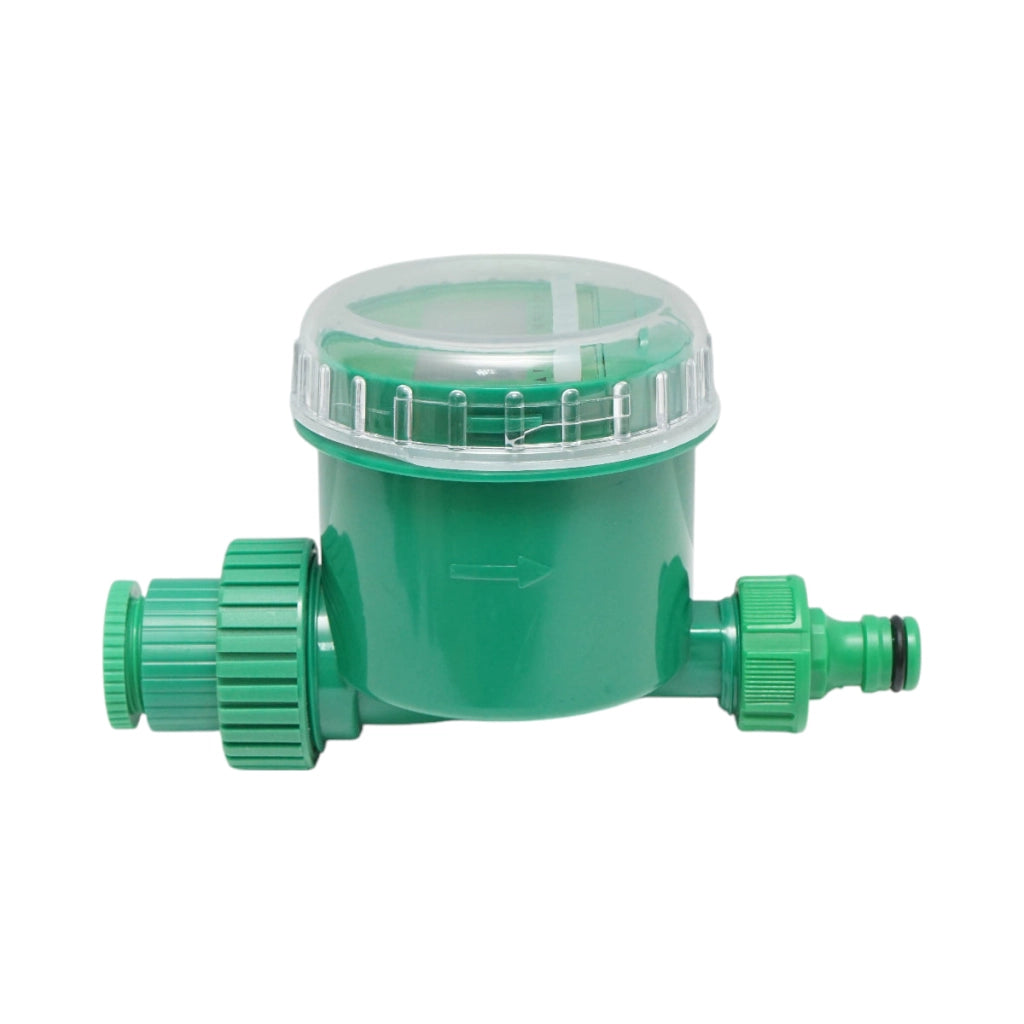 Kit completo per irrigazione a goccia con tubo da 25 m, timer, ugelli, connettori e aste di fissaggio (100 pezzi)