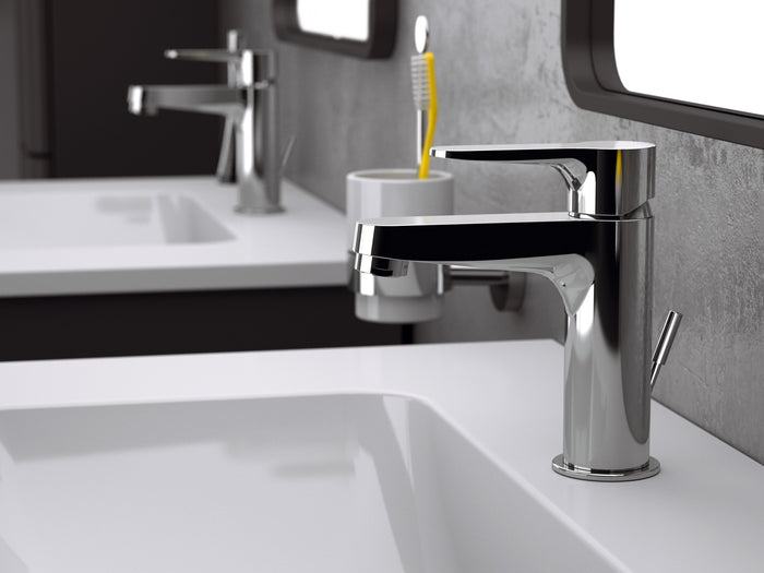 Miscelatore lavabo a risparmio energetico e idrico winner