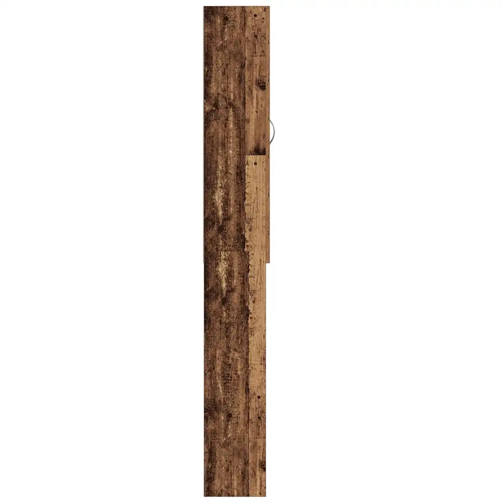 Mobile per Lavatrice Legno Antico 64x25,5x190 cm CFW3042898
