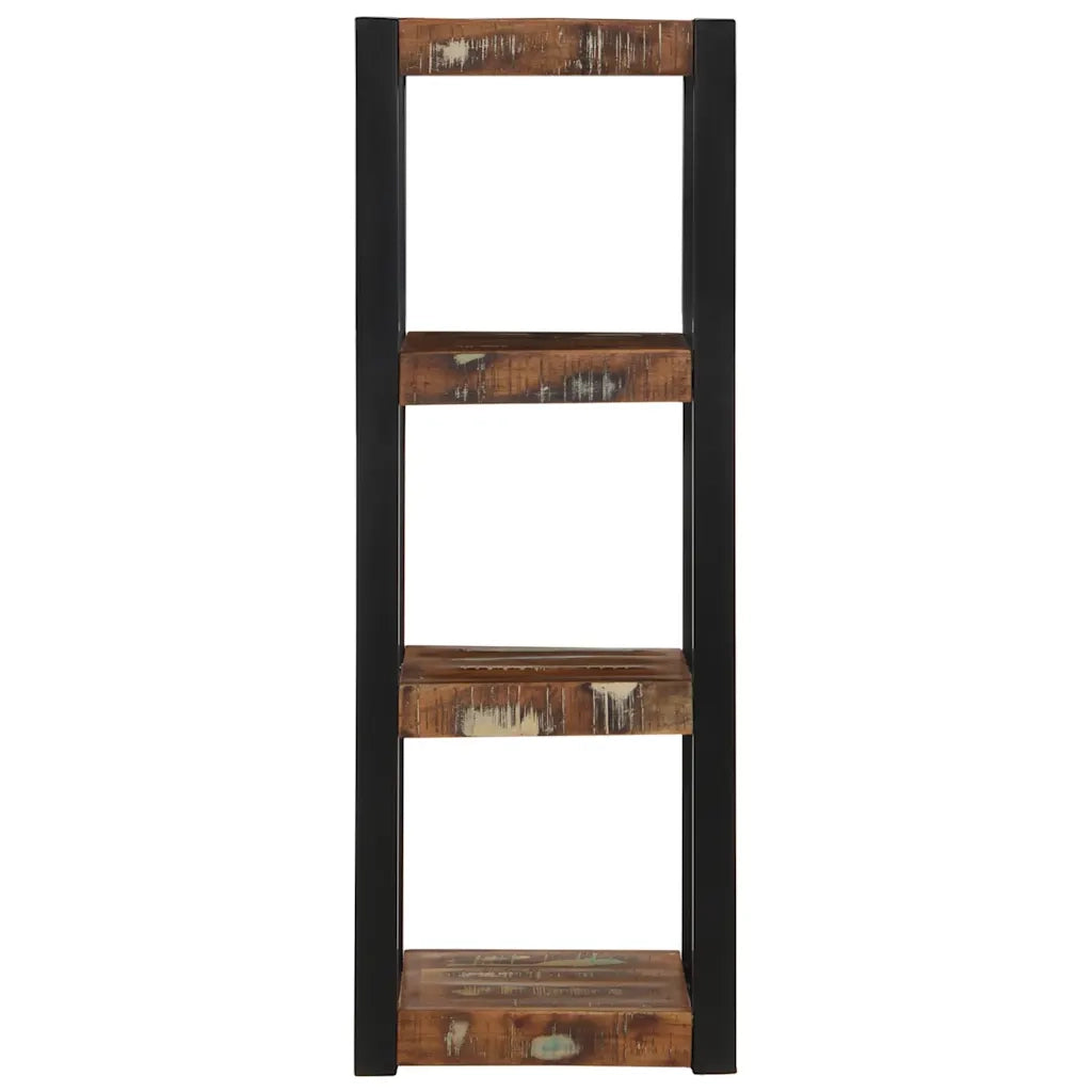 vidaXL Mensola da Parete Multicolore 35x35x100 cm in Legno Recupero