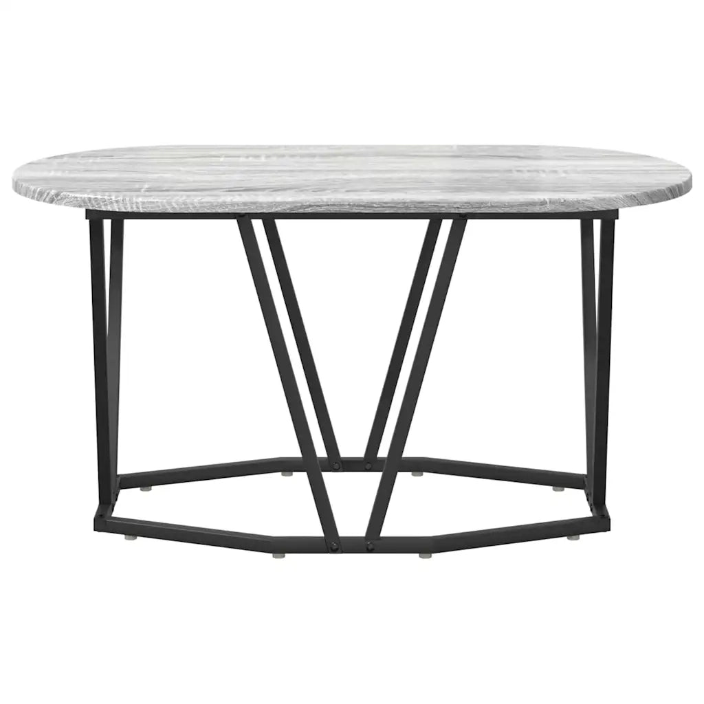 Tavolino da Salotto-Tavolino da soggiorno Grigio 80 x 40 x 40.5 cm