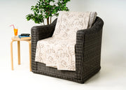 Telo Arredo Granfoulard Copritutto Cotone Made Italy Vari Disegni Arredatutto Copriletto Multiuso - 1 Piazza - Penelope Tortora