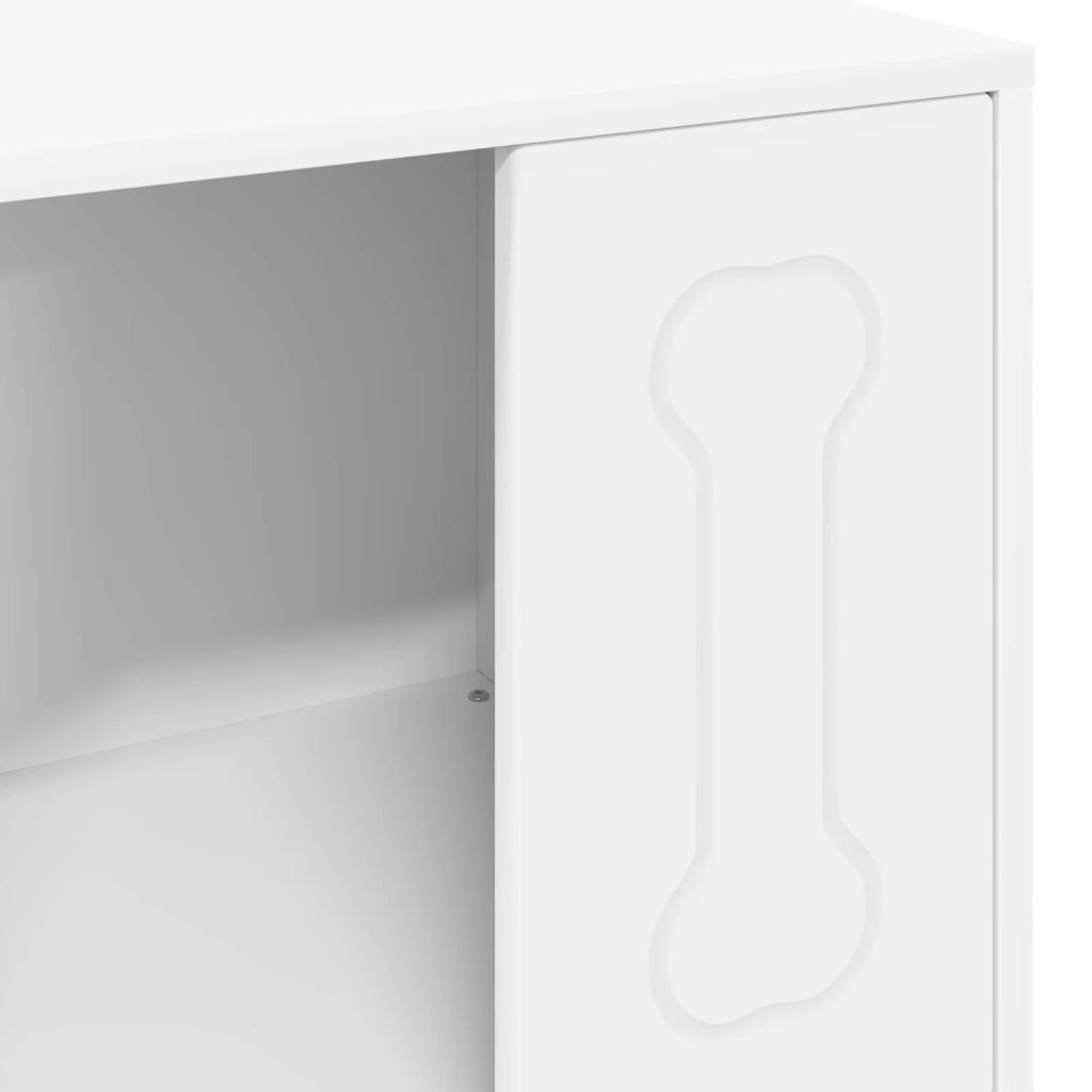 Cuccia per cani Bianco 44 x 42 x 49 cm Legno multistrato CFW8092030