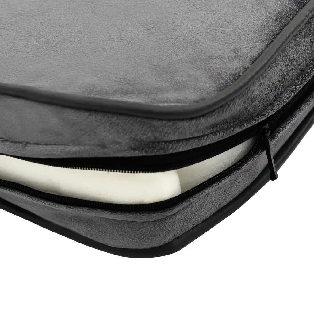 Divano per Cani Grigio 81x43x31 cm in Peluche e Similpelle CFW4188626