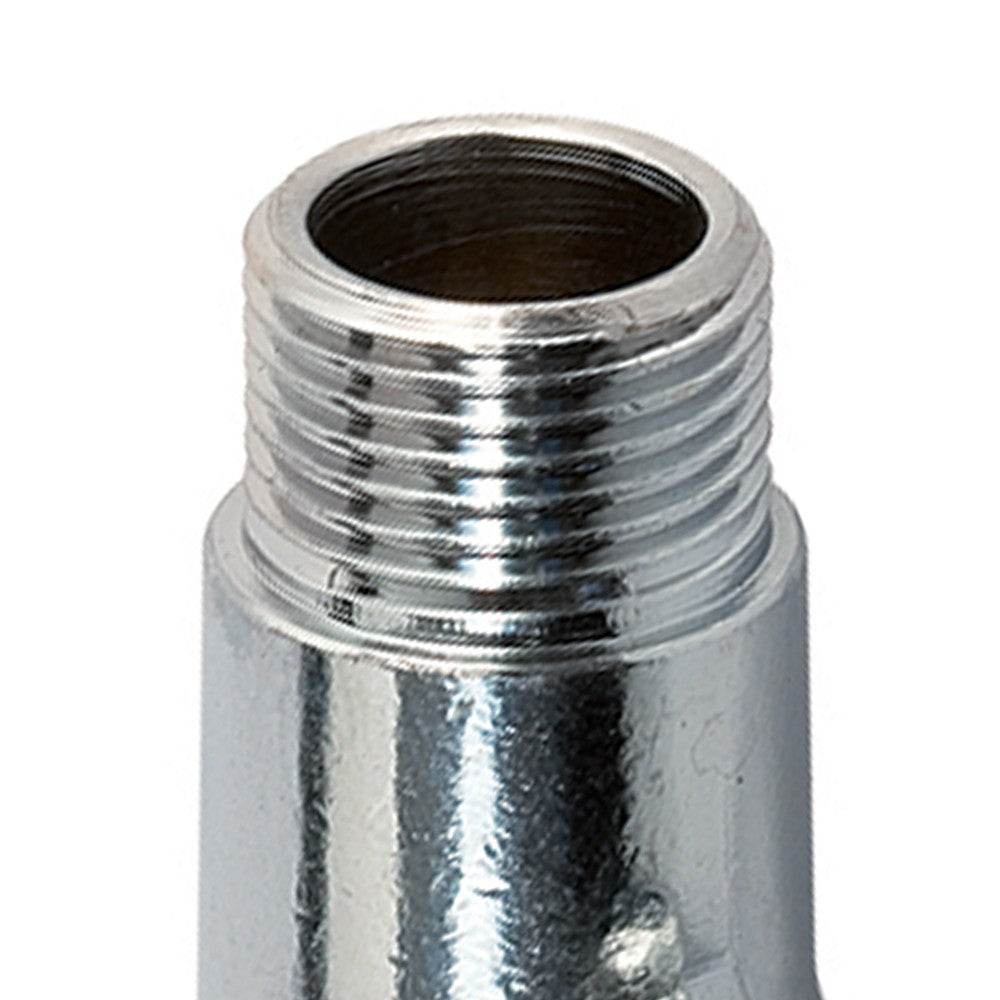 Gomito a 90° mf cromato lucido