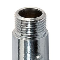 Gomito a 90° mf cromato lucido