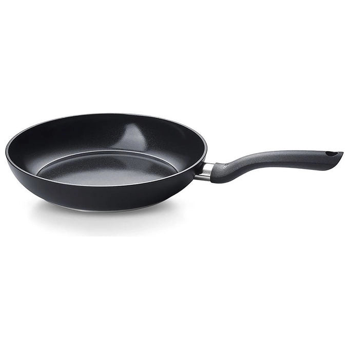 Fissler Padella Essential Black 24 cm Rivestita in Alluminio Induzione Made in Germany