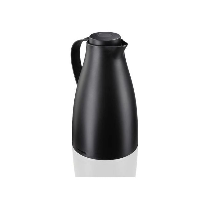 Leifheit 28541 Harmonic Caraffa Termica 1 L Vetro Doppia Parete Ermetica Bevande Calde 24h Fredde 36h colore Nero