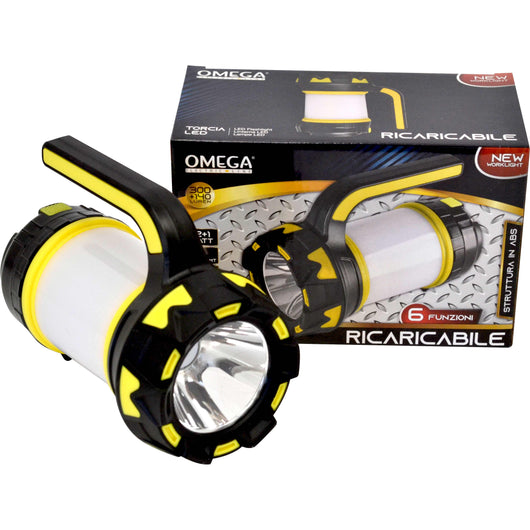 Torcia da campeggio led smd 2w+1w laterale