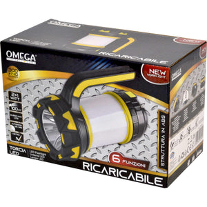 Torcia da campeggio led smd 2w+1w laterale