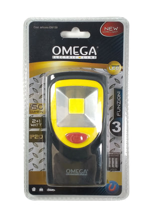 Torcia mini work light con magnete con appendino