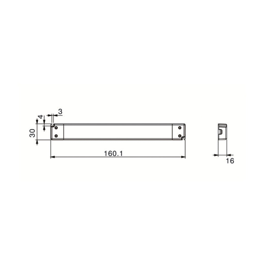 Alcapower Alimentatore Switching 24V 15W 0.625A IP20 per Illuminotecnica, Convertitore di tensione compatto per installazioni professionali