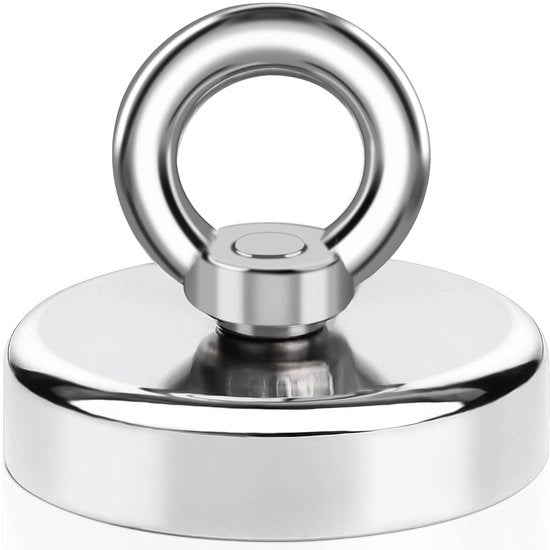 Vismagneet Neodymium 60 mm - 120 kg di Forza - per Pesca - per uso Casa e Lavorazione - per Laghi e Oceano