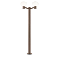 Paletto Moderno Clio Alluminio Coffee 1 Luce E27 42W Ip44