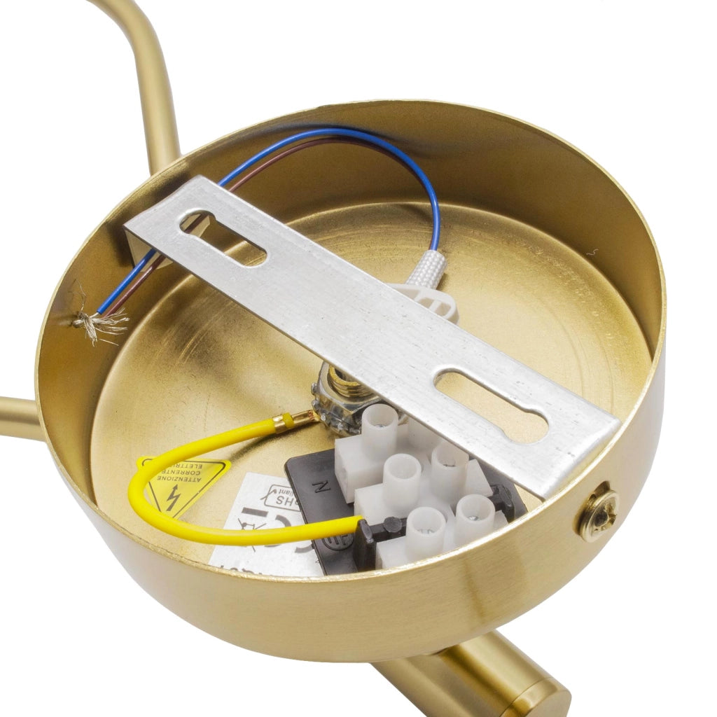 Lampada da Parete Pendente Bronzo Applique Moderno Attacco G9 Sfera Luce Camera da Letto Comodino Soggiorno Corridoio 230V