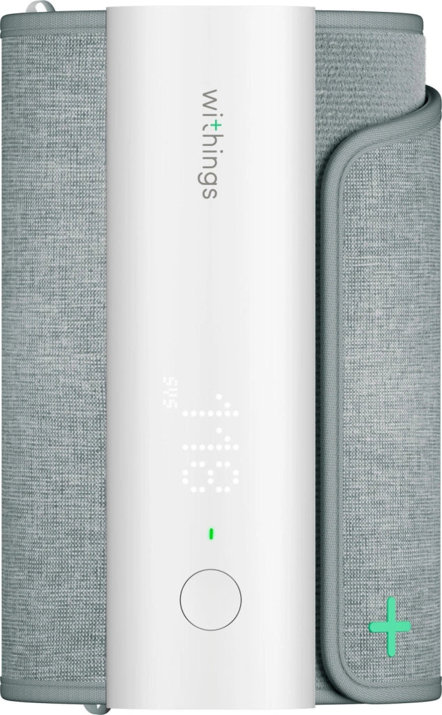 Misuratore di pressione smart withings bpm connect white e silver - INW436
