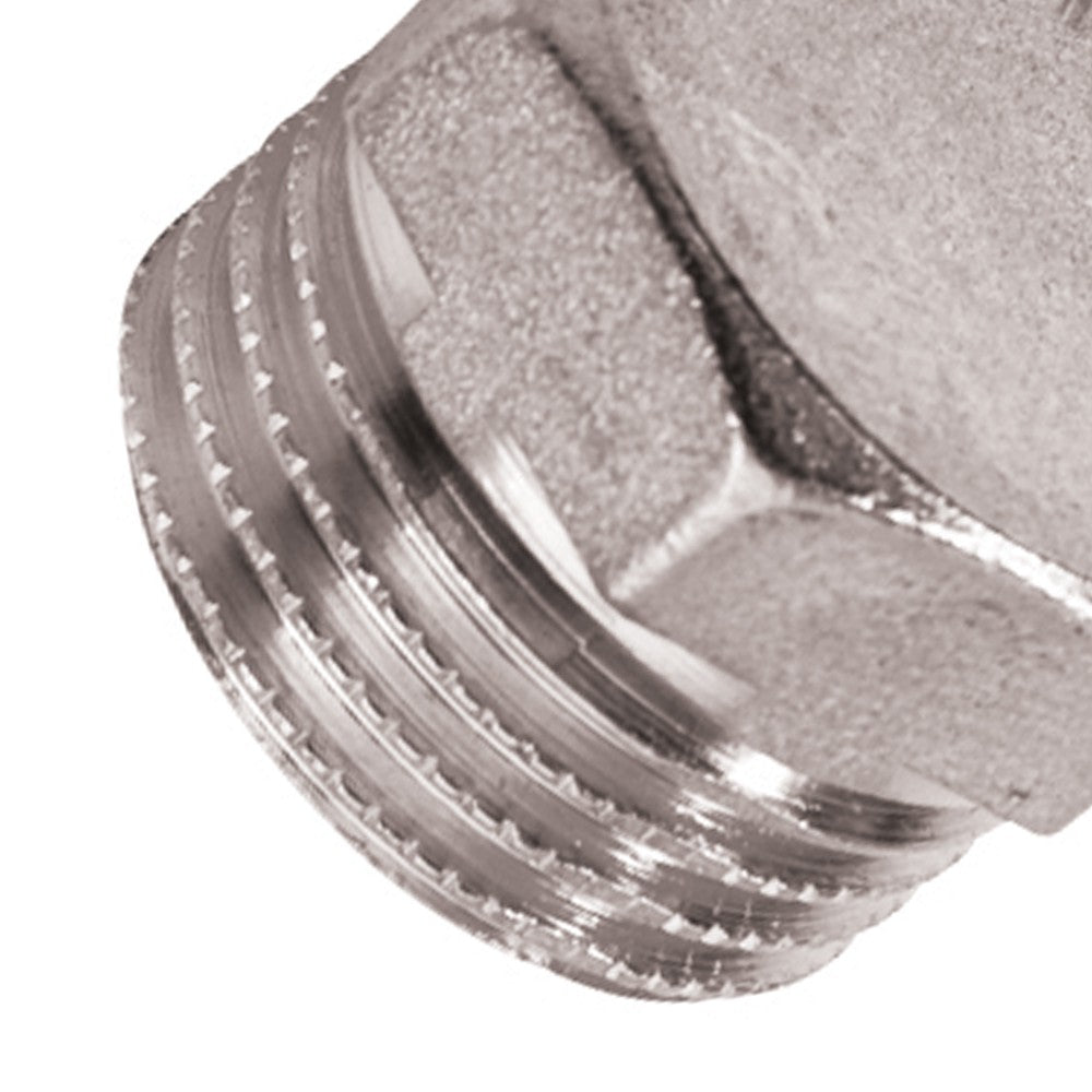 Tappo maschio cromato lucido