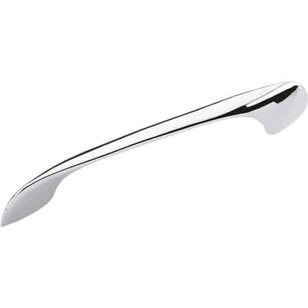 MANIGLIA PER MOBILI 'UN92' Interasse 128 mm - Ottonato lucido - METAL GROUP