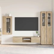 Set mobile TV FLORIN 3 pcs Rovere Sonoma Legno multistrato