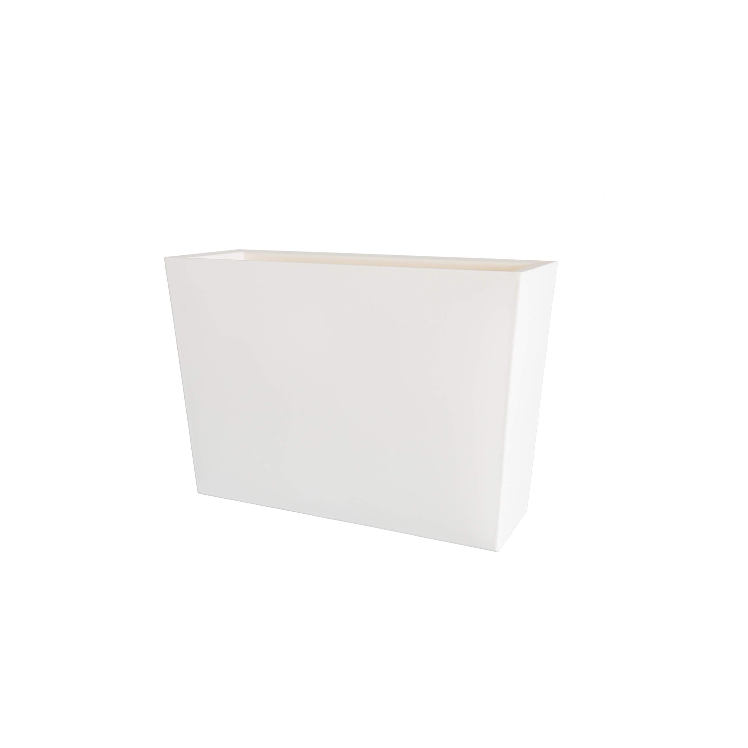 Teraplast Schio Case High 100 cm Übertopf 100% Kunststoff weiß 100 cm