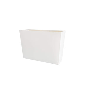 Teraplast Schio Case High 100 cm Übertopf 100% Kunststoff weiß 100 cm