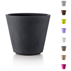 TERAPLAST Blumentopf Ribeira 35 cm Made in Italy recyclebar