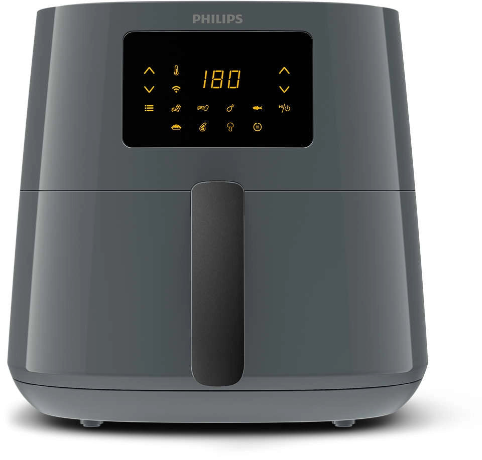 Friggitrice ad aria multicooker xl 6.2lt connessa 1.2kg grigio - HD9280/60