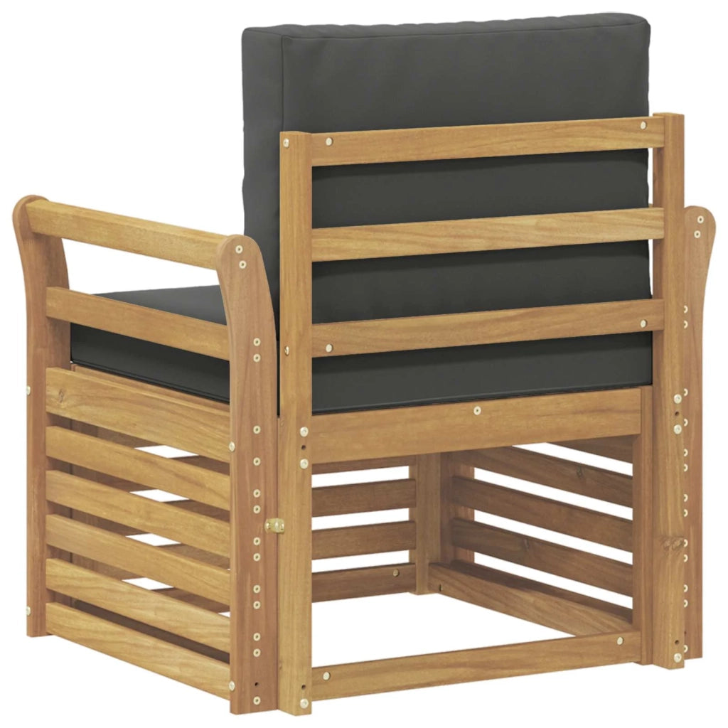 Set di divani da esterno-Sofa da giardino Poliestere Bianco 621131