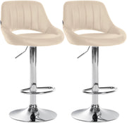 Set di 2 sgabelli da bar Milet ecopelle C 2