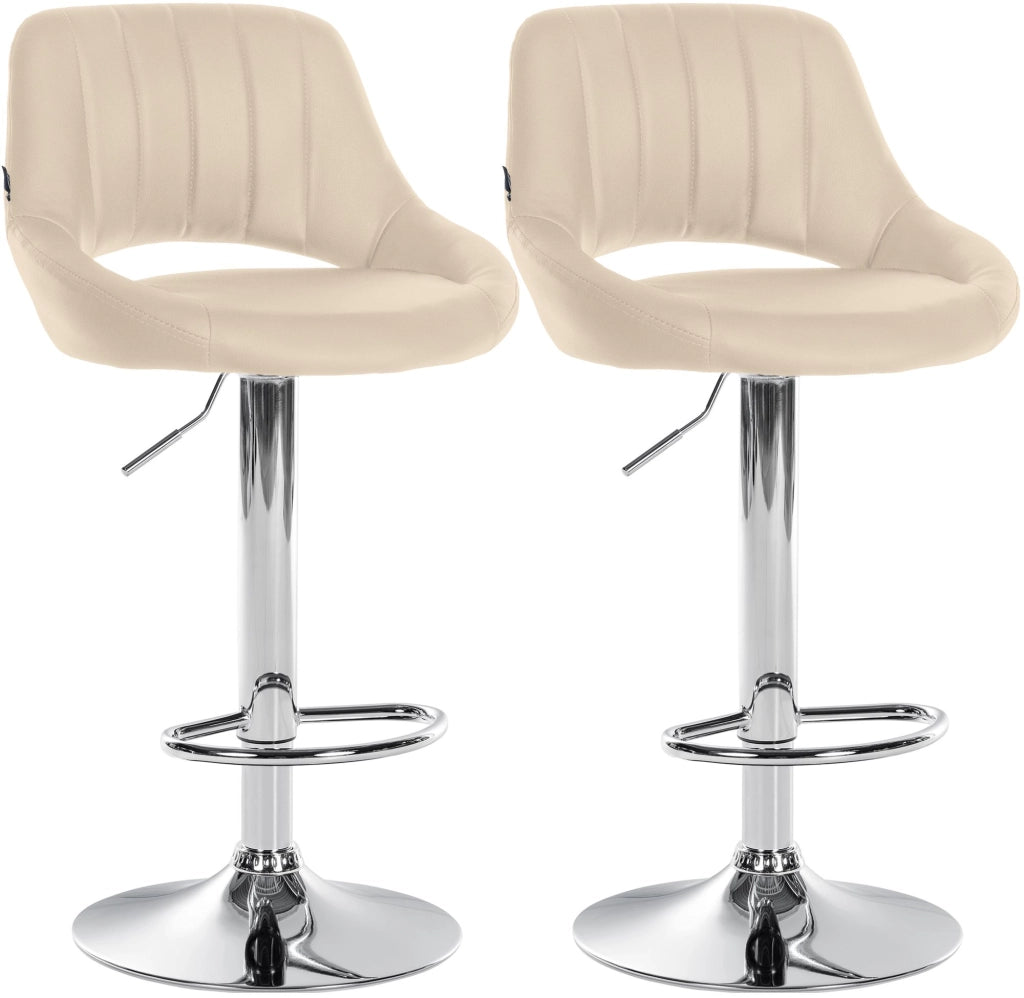 Set di 2 sgabelli da bar Milet ecopelle C 2