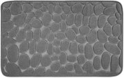 Matrice Antislip per Bagno in Memory Foam con Disegno di Rapida Evaporazione, 50 x 80 cm