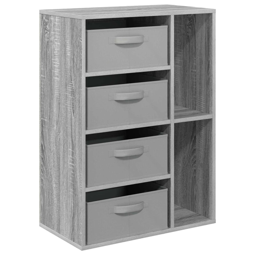 Credenza | Madia | Buffet da pranzo | Armadio da pranzo con cassetto Grigio Sonoma 60 x 33,5 x 84 cm