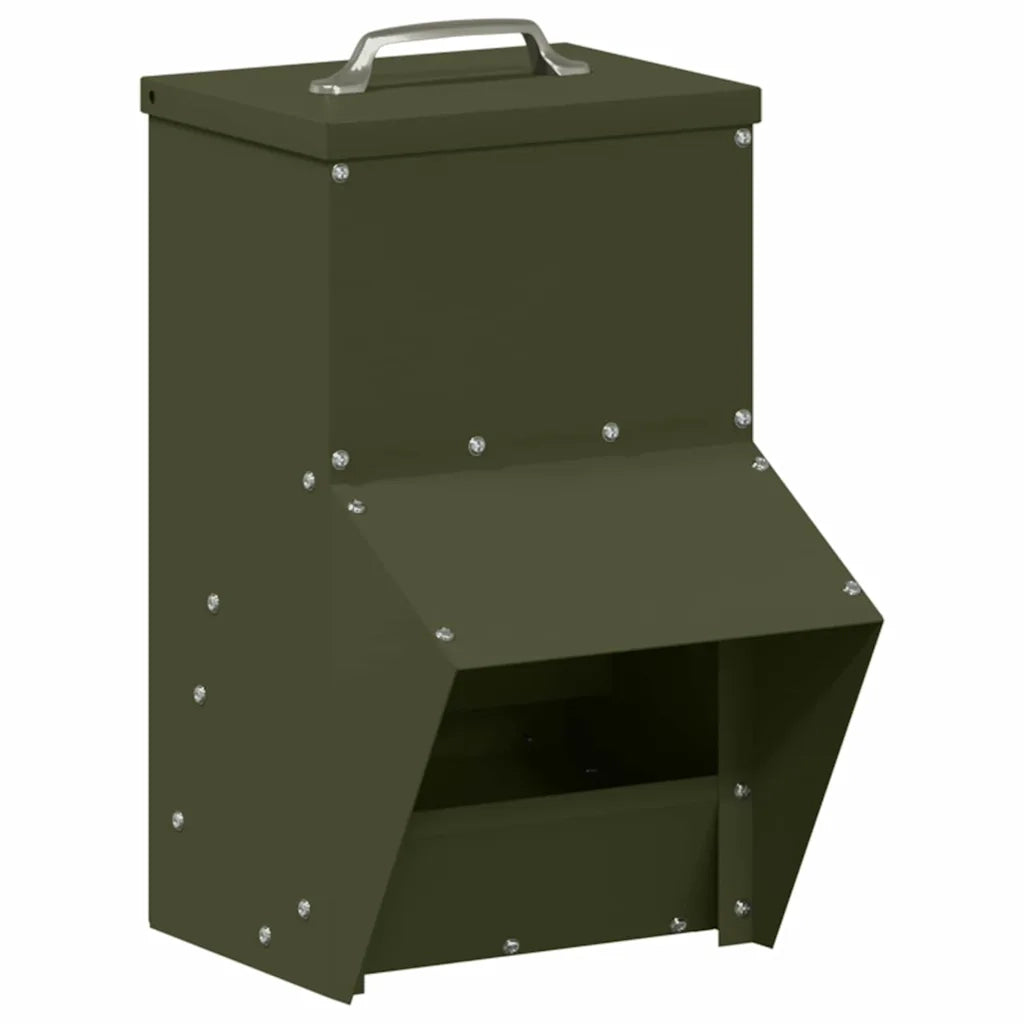Feeder per pollo Verde oliva 20 x 25 x 35 cm CFW9916046