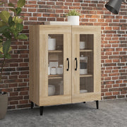 Credenza-Buffet-Armadio da cucina Rovere Sonoma 69,5x34x90 cm in Legno Multistrato 138072