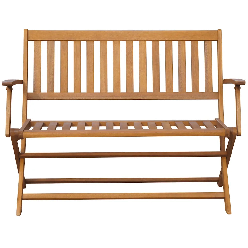 Panchina da Giardino | Panca da Giardino 120 cm in Legno Massello di Acacia