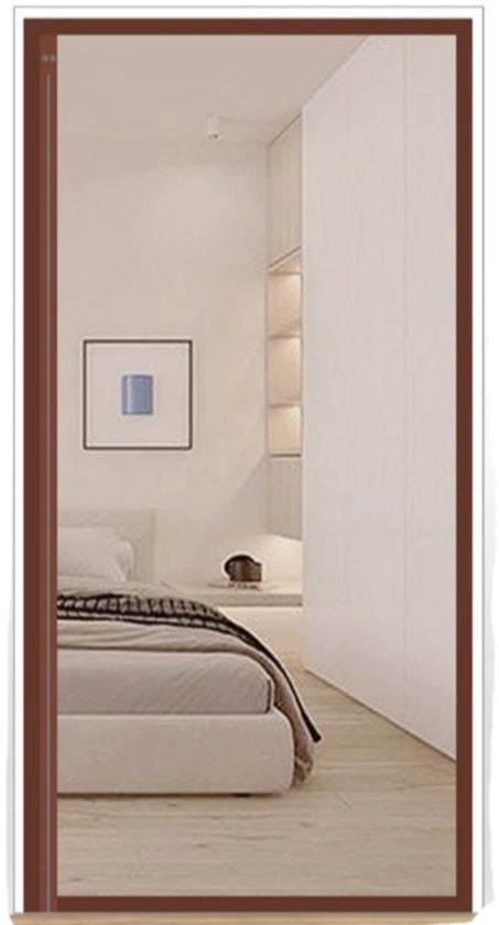 Deurgordijn magnetico - 120*200cm - Anti-zanzare - Senza perforazione necessaria - Adatto per porte in legno, ferro, marmo, acciaio inossidabile, piastrelle ceramiche e altre porte di ingresso - Deurgordijn anti-zanzare estivo - Apertura laterale completa