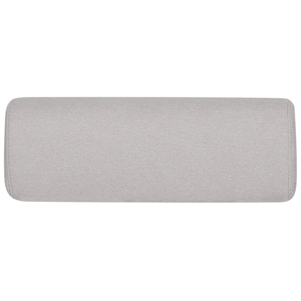 Divano pieghevole e trasformabile in letto in tessuto grigio chiaro stile moderno soggiorno