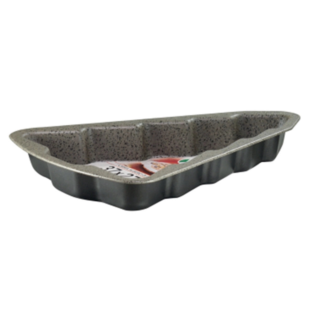 Trade Shop - Stampo Teglia Forma Albero Di Natale 37x27xh5cm Dolci In Alluminio Antiaderente 026269m -