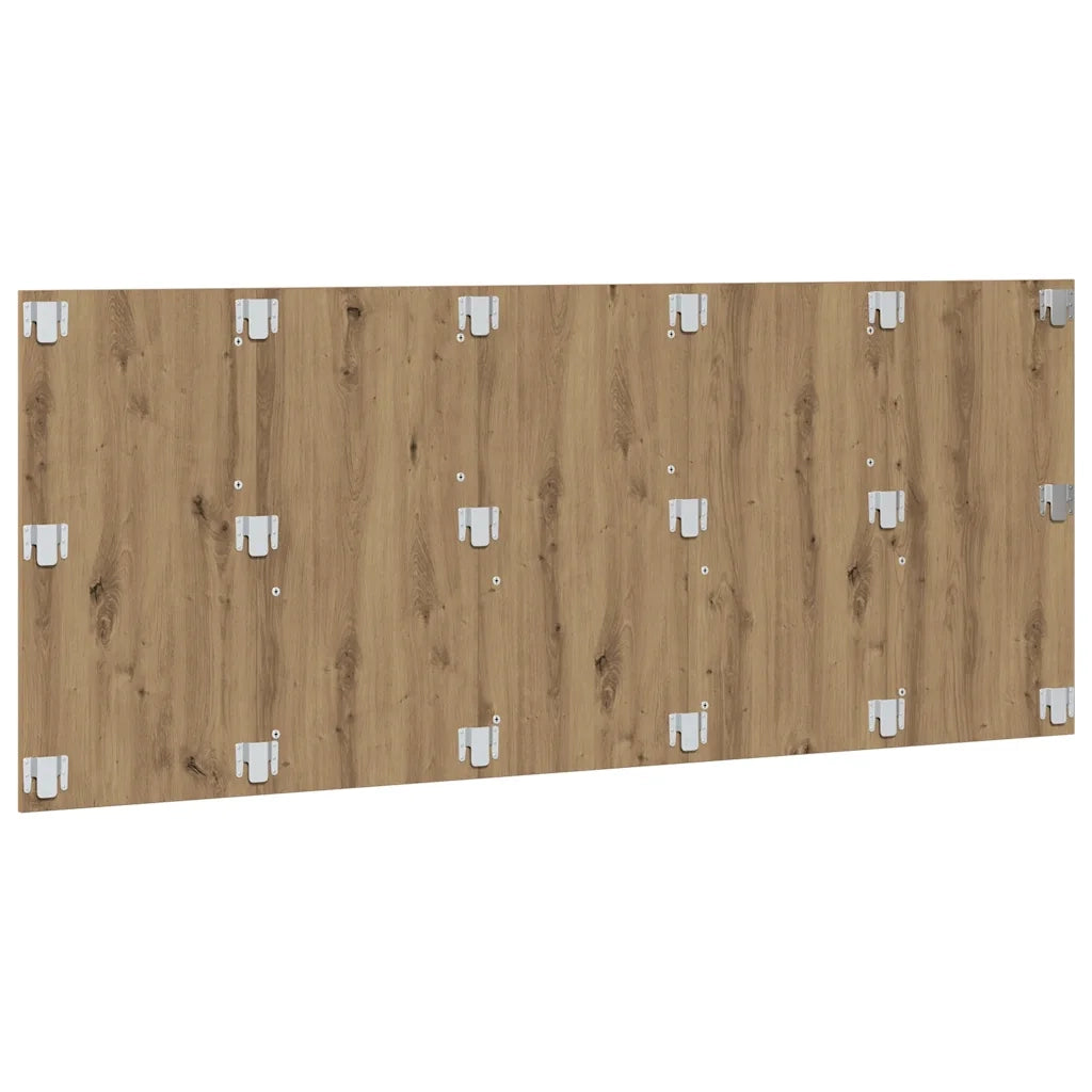Testiera Rovere Artigianale 200x1,5x80 cm Legno Multistrato 856829